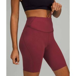 Lululemon Base Pace High-Rise Short 8" Mulled Wine Sz 0